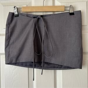 Lioness Diez Mini Skirt Grey size XS